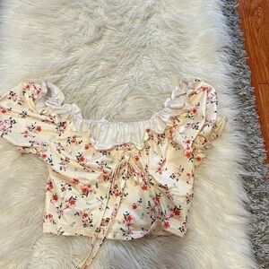 Floral Crop top